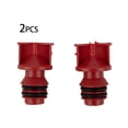 thumbnail image 4 of 2Pcs Red Plastic 17mm Male Thread Dia Air Compressor Oil Plugs Oil Breather Cap Pneumatic Tool Accessories, 4 of 9