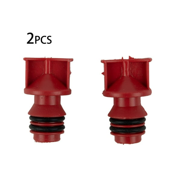 2Pcs Air Compressor Oil-Plugs Plastic 17mm Male Thread Dia Oil Breather Cap Air Compressor Accessories Pneumatic Parts Red