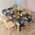 thumbnail image 6 of Pioneer Flower Floral Print Pattern Rectangle Tablecloth 60"x120",Waterproof Polyester Rectangle Table Cloth, Wipeable Spillproof Polyester Tablecloth for Dining, Camping, Indoor and Outdoor, 6 of 6