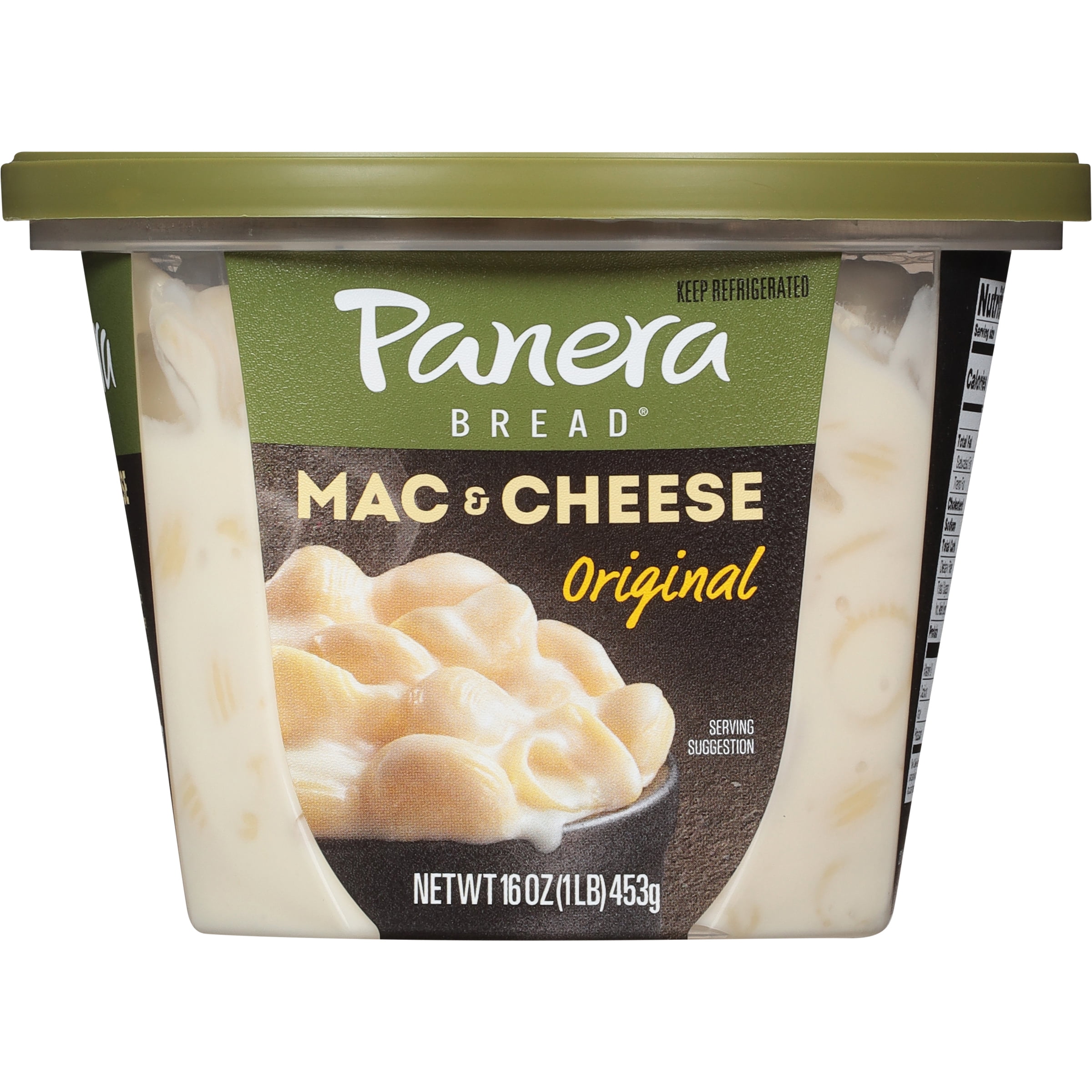Panera Bread Vegetarian Ready-to-Heat Mac & Cheese, 16 oz Cup (Refrigerated)