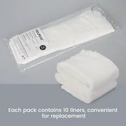 Velpeau Thumb Spica Stockinette(Pack of 10), Stockinette Tubing, Cotton Stockinette for Pre-Wrap Use, Cotton Wrist Sleeve for Skin Protection Under Splints, Splint Fabrication Liner(Small)