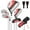Red (6-10 Ages), variant on XDriveMax 6 Pieces Golf Club Set, Junior Complete Set for Ages 8-12 with Stand Bag, Right Handed, 2 Head Covers, Gray
