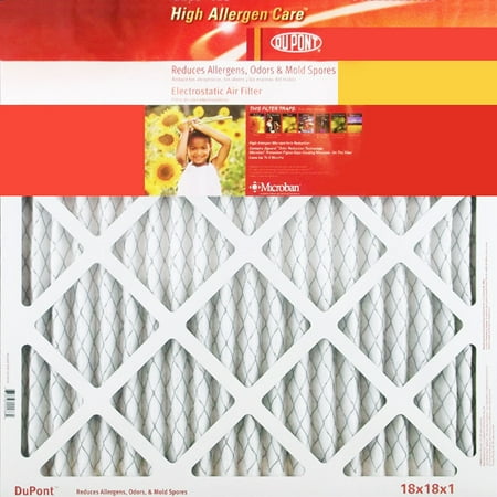DuPont High Allergen Care Electrostatic Air Filter (12 Pack)