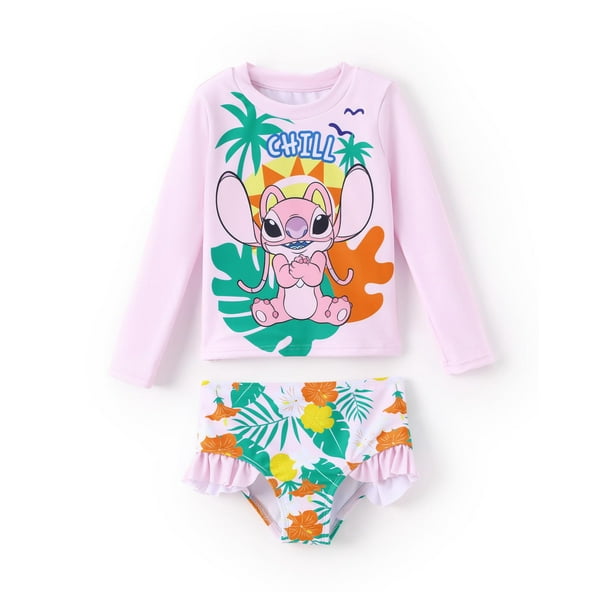 Traje de baño Disney Lilo & Stitch Tankini para niña grande de 12 a 13 años