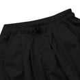 thumbnail image 6 of CPNG Girls' Summer Fashion Cargo Pants Elastic High Waist Wide Leg Baggy Multi-Pocket Cargo Sweatpants Casual Jogger(Black,15-16 Years), 6 of 8