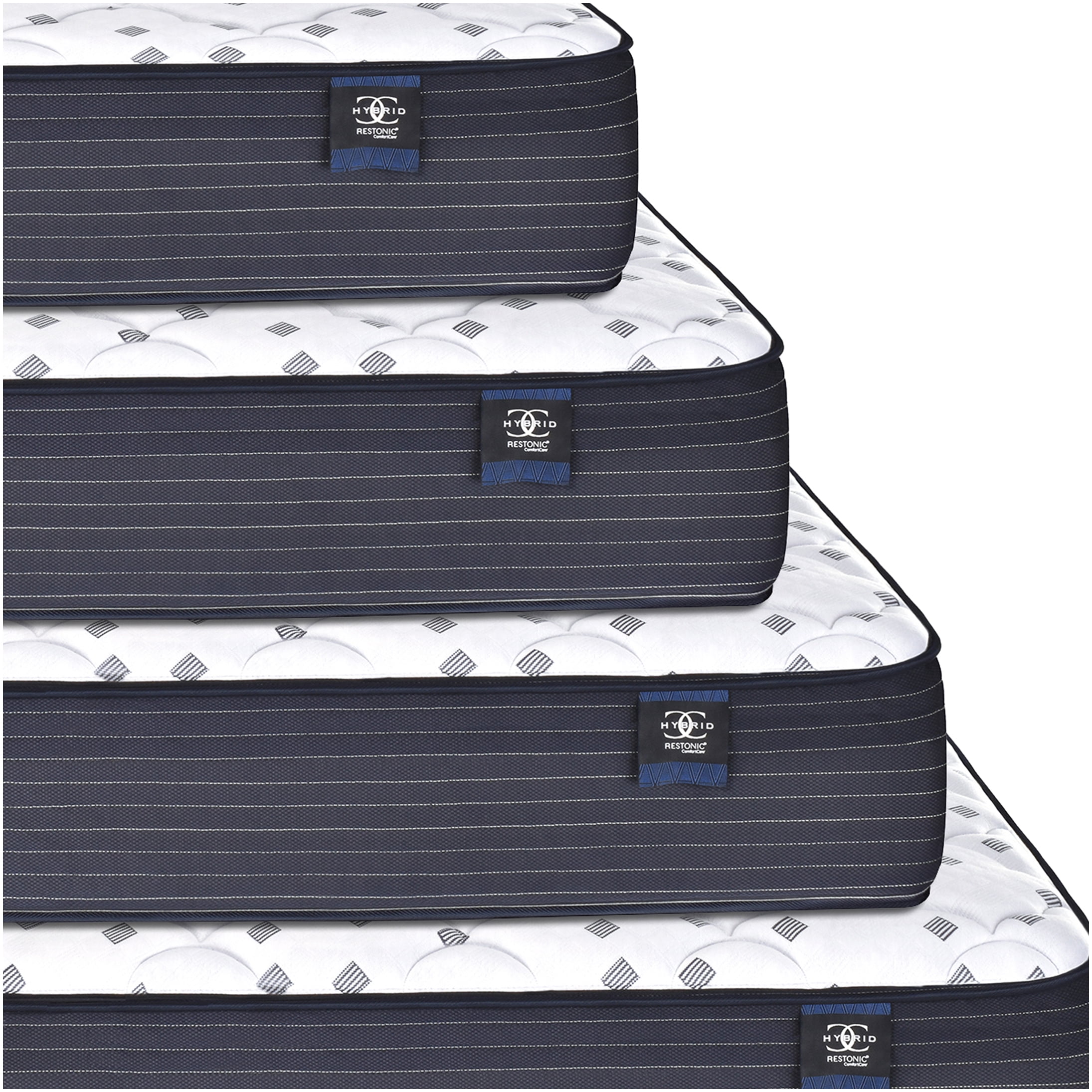 CHAMPFLAG King Size 11 Inch Hybrid Mattress, Firm Feel, Cooling Gel Infusion, Edge Support, Motion Isolation, CertiPUR-US Foam, Pressure Relieving, Bed in a Box