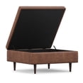thumbnail image 5 of Simpli Home Shay 38W Square Storage Ottoman, 5 of 14