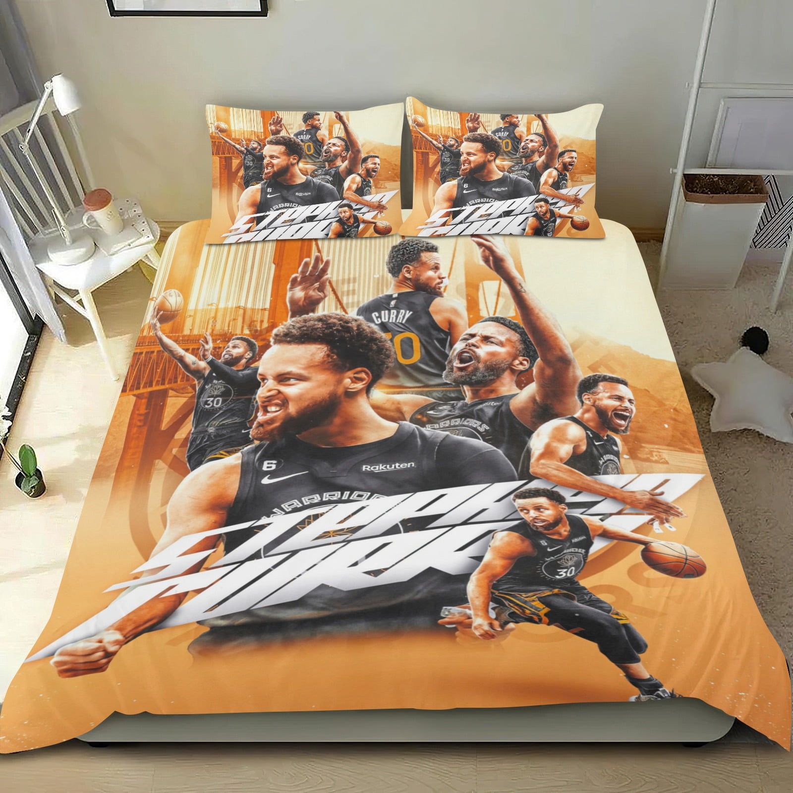 Allenjoy Full Size K-Pop Soundwave Comforter Set – Includes Comforter & 2 Pillow Shams, Lightweight & Breathable For All Seasons