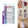 thumbnail image 2 of Double Sided ECG Interpretation Ruler Pocket Card for Nurses Technicians and Students, 2 of 8