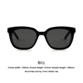 thumbnail image 1 of Gafas de sol modernas para mujer, de alta calidad, con protección UV400, lentes mate, antirreflejos, gafas de sol modernas de estilo Red Book para hombres, 1 of 4