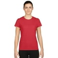 thumbnail image 2 of Missy Fit Womens X-Small Adult Performance Short Sleeve T-Shirt, Red, 2 of 6