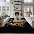 thumbnail image 3 of 5'x8' Area Rugs, Basketball Player Indoor Outdoor Area Rug for Living Room Bedroom, Watercolor Modern Abstract Art Washable Bathroom Rugs Kitchen Floor Carpet Mats Home Decor Aesthetic, 3 of 8
