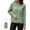 Mint Green, variant on Hfnxid Sun Protection Shirt for Women UPF 50+ Zip Up Long Sleeve Shirts Breathable Quick Dry Workout Coat Casual Outdoor Hiking Shirt