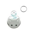 thumbnail image 2 of Flmtop Anti Lost Metal Dog Cat Collar Name Tag Engraving ID Owner Phone Address Pendant Grey, 2 of 8