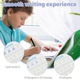 thumbnail image 4 of 4 Pack the Grooved Handwriting Book, Reusable Groove Writing Book, Magic Groove Practice Copybook, Groove Calligraphy Set with 5 Refills, 1 Pen, 1 Pen Holder, 4 of 7