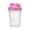 Pink, variant on 600ml Protein Shaker Bottle for Mixing Sports Drinks and Whey Powder with Integrated Stirring Cup
