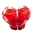 thumbnail image 4 of Abbracc 3X Heart Shaped Toilet Press Button Toilet Tank Button for Home Accessory Red, 4 of 9