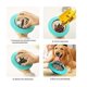 thumbnail image 3 of Juguetes interactivos para perros, pelota para bocadillos para perros, juguete dispensador de comida para perros, para perros medianos que cazan y juegan (azul), 3 of 5