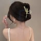 thumbnail image 3 of Pinzas para el cabello con garra de flor de metal lindas y grandes, accesorios para el cabello de moda de sujeción fuerte para mujeres y niñas Estilo: estilo 1;, 3 of 5
