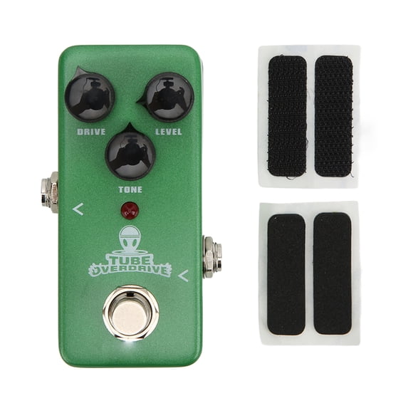 Single Effect Pedal,Guitar Effect Pedal Tube Effect Pedal Adjustable Effect Pedal High-Intensity Output