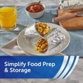thumbnail image 4 of 50ct Pre-Cut Pop-Up Aluminum Foil Sheets, 49.83 sq ft Heavy Duty Multipurpose Household Kitchen Supplies, 4 of 10