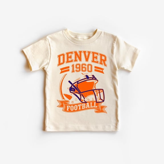 Vintage Denver Football T-Shirt – Retro 1960 Helmet Graphic Tee All Size S-5Xl