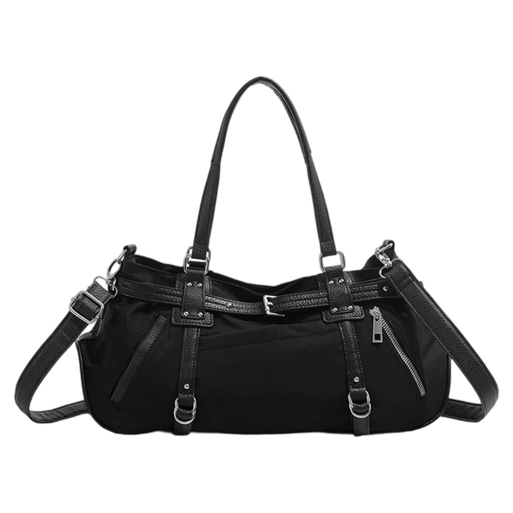 AmeriLeatherSpirit Tote Bag - Women's Shoulder Bag, Casual Handbag for Work & Travel-Color:Black - Walmart.com
