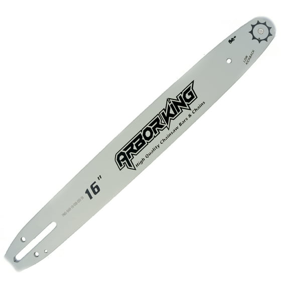 16” Chainsaw Bar 3/8 .050 56 DL for Chainsaws Compatible with Craftsman, Husqvarna, Redmax, Homelite and More Chainsaws / 501959256, 501855156, 077-1607 /  PMS-BAR-16-038-050-56