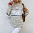 thumbnail image 1 of Tralilbee Pull à Col Roulé en Tricot d'Automne et d'Hiver pour Femmes, 1 of 5