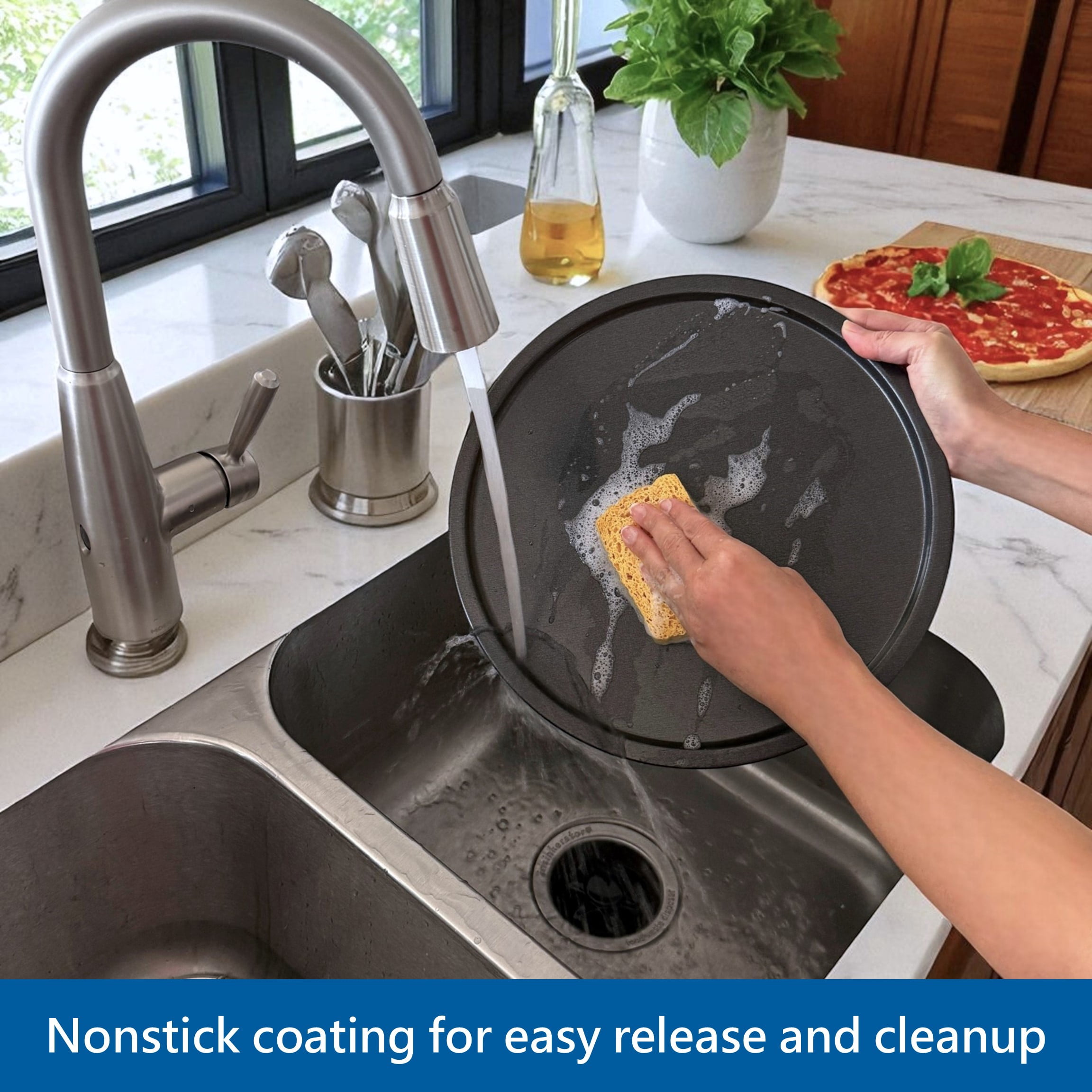 Mainstays Non-Stick 12 inch Pizza Making Set, 1 Count