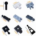 thumbnail image 3 of MOC Assembles Particles Hole Horizontal Belt Small Ball Base Joint Technical Parts Building Blocks 22484 14417 14704 15456 2508 22484, 3 of 5
