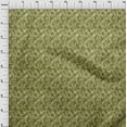 thumbnail image 4 of oneOone Velvet Light Green Fabric Tropical Leaf Sewing Craft Projects Fabric Prints By Yard 58 Inch Wide, 4 of 5