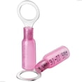thumbnail image 4 of 10PCS RED 22-16 AWG STUD HEAT SHRINK RING TERMINALS WIRE CONNECTOR 5/16", 4 of 5