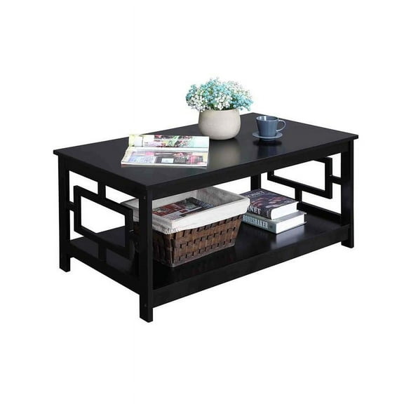 Convenience Concepts Town Square Coffee Table with Shelf
