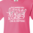 thumbnail image 4 of Inktastic Inspirational Quote In a World You Can be Anything be Kind Youth T-Shirt, 4 of 5