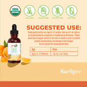 MaryRuth Organics Infant Vitamin C Liquid Drops, Organic, 1 fl oz