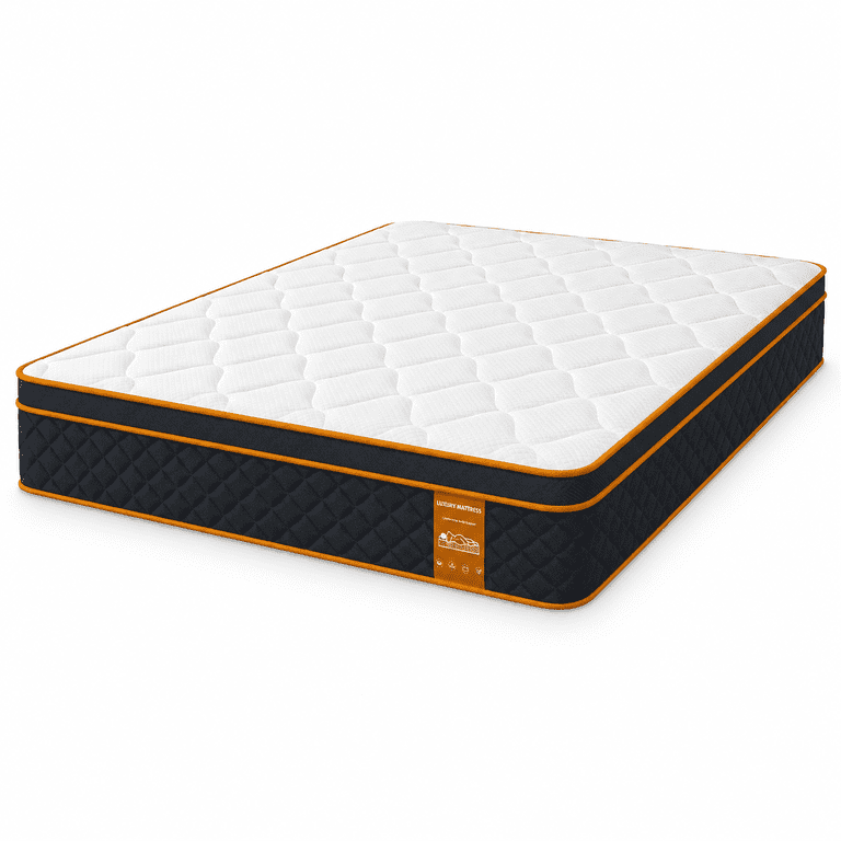 QUXPEA 10 inch King Mattress in a Box, Gel Memory Foam and Pocket