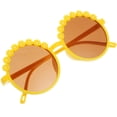 thumbnail image 2 of KAKOWELY 1 par de gafas de sol de fiesta para niños con marco en forma de flor, recuerdo de fiesta, 2 of 5