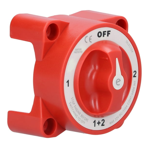 Battery Switch,Battery Switch 4 Position Battery Cable Switch Battery