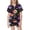 A-Multicolour24, variant on JAJAHO Girls Halloween Pajamas Short Sleeve Sleepwear Spooky Button Down 2 Piece Pjs For Kids 3-14Y