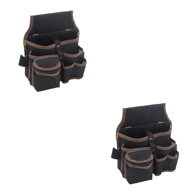 Riwesomey Electrician Tools Belt Storage Bag Waterproof Screwdriver for Gardener Café 2piezas