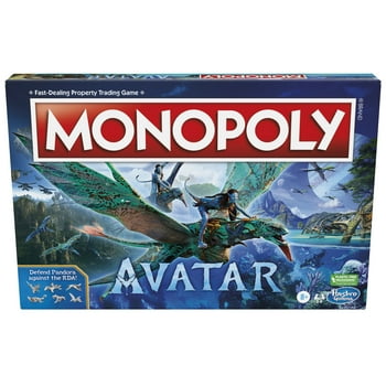 Monopoly: Avatar Edition Board Game for 2-6 Players, Family Games for Ages 8 and Up