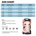 thumbnail image 6 of Haiem Men's Cute Axolotl Sakura Blossoms Print Tank Tops Summer Sleeveless Cut Off Workout T-Shirts Fitness Vest Athletic Undershirts-Small, 6 of 8