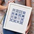 thumbnail image 6 of 6.14x6.14 inch Stainless Steel Stencils Kit Tile Pattern Metal Journal Stencil, 6 of 9