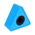 thumbnail image 1 of Microphone Marks Professional Interview Logo Stand Microphone Protector for Reporters (Triangle Blue), 1 of 8