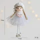 thumbnail image 3 of Christmas Decorations Cute Doll Plush Angel Pendant Christmas Ornaments for Christmas Tree Home Party Holiday Hanging Xmas Decor, 3 of 5