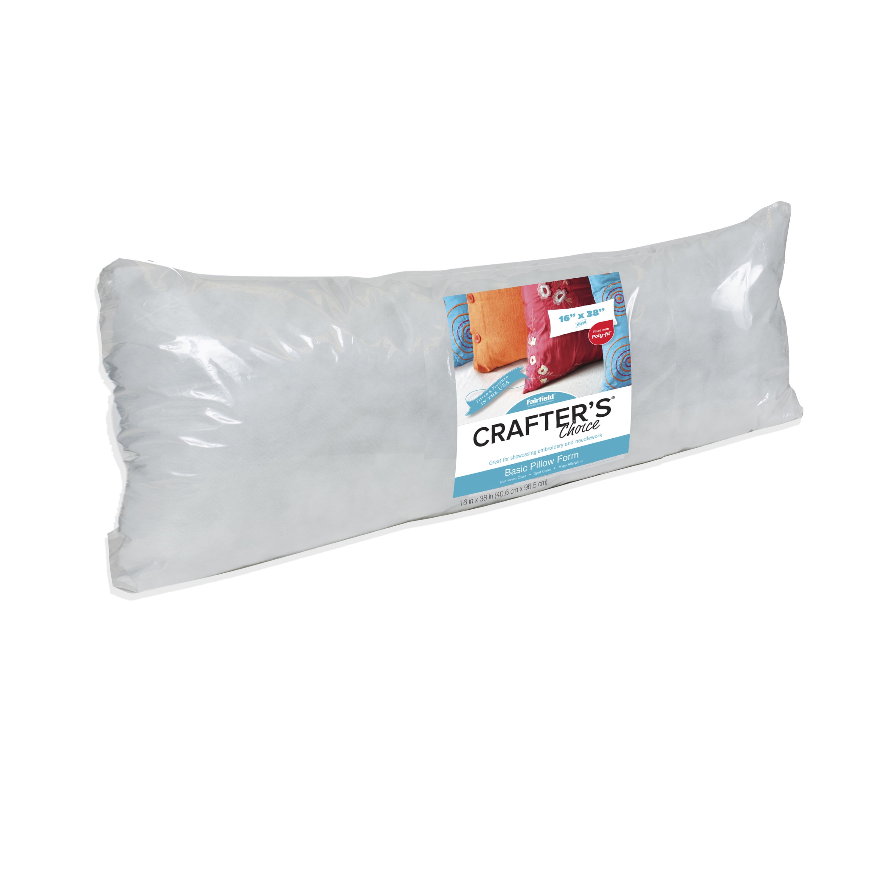 Fairfield Pillow Form Poly Fil Basic Pillow 20in x 20in - 035352113467