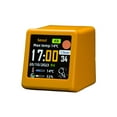 thumbnail image 1 of QualitChoice Temperature-Sensitive Smart Weather Clock Desktop Station Wifi yellow, 1 of 6