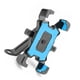thumbnail image 3 of Soporte para teléfono de bicicleta Soporte de bicicleta ajustable antideslizante 4.5 6.8 pulgadas Soporte de montaje de carreras de ciclismo portátil Accesorio azul para espejo Yuarrent EL015524-04B, 3 of 6