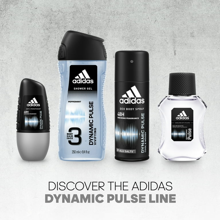 Mismo Mensajero Incidente, evento Adidas Dynamic Pulse Fragrance Gift Set: After Shave + 3-in-1 Shower Gel +  Deodorant Spray, 4 pc - Walmart.com